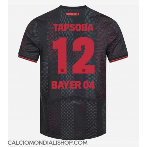 Maglie da calcio Bayer Leverkusen Edmond Tapsoba #12 Prima Maglia 2025-26 Manica Corta